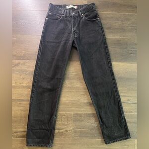 Levi’s 550 Relaxed Fit Charcoal Gray Jeans W29 L32